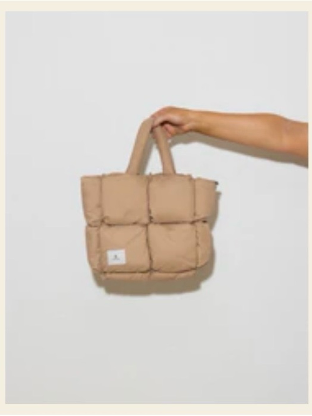 The Oh Kind - The Beige Puff Bag